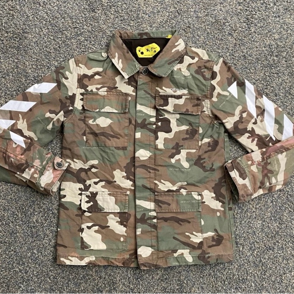 Off-White Camouflage Jacket